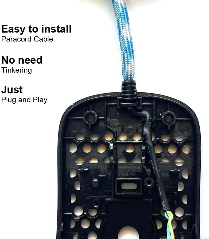 Кабел за глувци Paracord за глувци за игри - за Xtrfy M42 RGB -