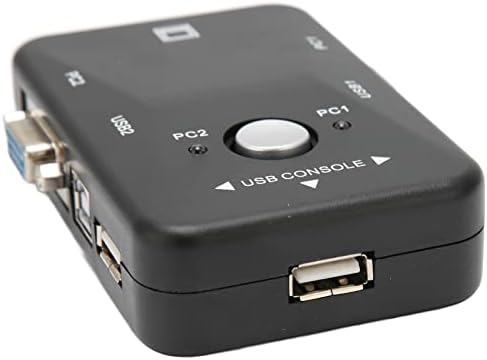 Прекинувач, Приклучок И Репродукција USB 2.0 KVM Прекинувач 2 Порта ЗА МЕНЕ