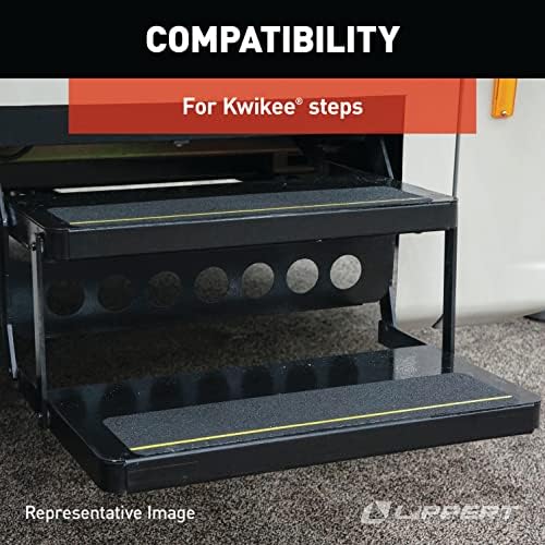 Kwikee Step Не-лизгање лента за шари за 5-то тркало RV, приколки за патувања и моторни автомобили