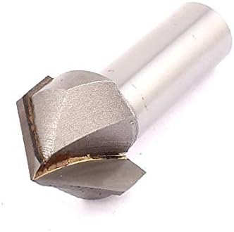 Метална дупка за метални метални дупки V тип на тип на склоп на секач за сечење, алатка за сечење на бит 1/2 x 7/8 (Метал Шанк V Типо