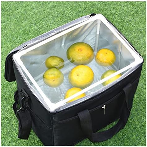 N/A Insulation Box преклопна оброк за испорака за задебелена изолација торба мала алуминиумска филмска пикник торба