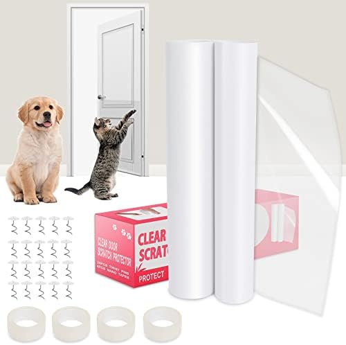Заштитник на вратата од Гребење На Кучиња, 118 x11, 8 инчен Штит За Гребење На Вратата За Мебел и Ѕид, Штитник Против Гребење за Куче &засилувач;