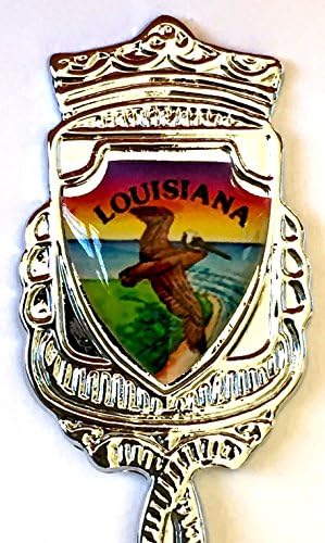 Луизијана Држава Сувенир Колекционерски Пресврт Лажица 5 зпцо