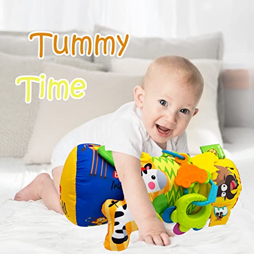 Бебе стомачна играчка играчка за перница за 3-6 месеци новороденчиња Деца за новороденчиња 0 3 6 9 12 месеци стари играчки за развој на роденденски