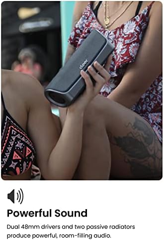 Чиста Аудио Фаза Паметен Bluetooth Звучник-IPX7 Водоотпорен, Вграден Алекса, Способности За Стерео Спарување, Со Дигитален Засилувач,
