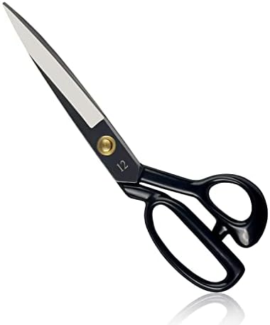 КЕРИНГ Професионални Ножици За Кројачи, 12 Инчни Тешки Ножици За Шиење За Сечење Ткаенина, Шивање
