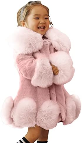 Дел девојки јакна есен зимски дете новороденче деца руно јакни јакни топла волнена качулка подуена јакна