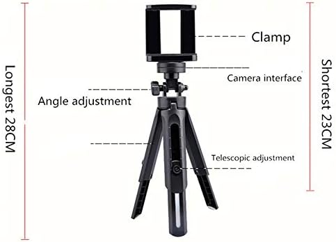 Мултифункционален преносен десктоп селфи -држач за селфи, фотографирај / гледај видео / телескопски статив во живо, погоден за iPhone 12 Pro