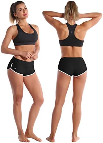 BubbleLime XS-XXL Секси плен јога шорцеви кои работат шорцеви жени тренинг фитнес активен крик upf30+ јога контрола на стомакот