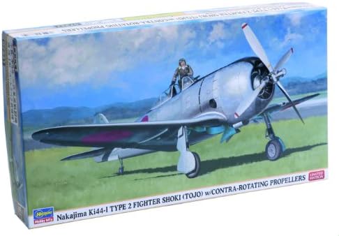 HASEGAWA 7331 1:48 KI44-I Type 2 Fighter Shoki W/Contra-Rotating Propellers