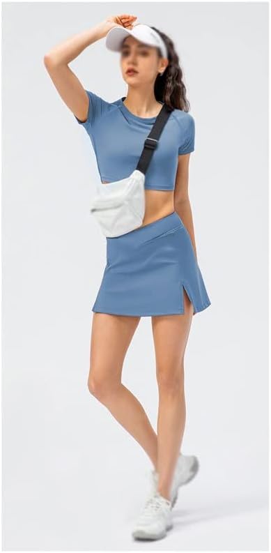 N/A тенис костуми за јога кратки кошули фитнес здолништа со џеб кратки голф носат женски пролетни вежба за облека за теретани