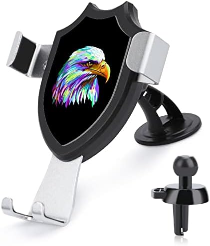 Држач за телефони со аквалична ќелава орел за држач за вшмукување на долга рака за автомобил Универзален мобилен телефон монтиран компатибилен