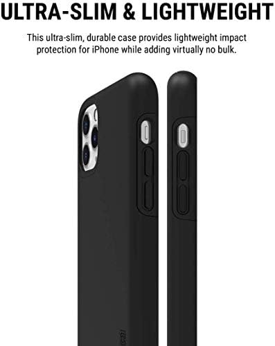 Incipio DualPro Двослоен Случај За apple iPhone 11 Pro Max Со Флексибилна Капка За Апсорпција На Удари-Заштита-Црна