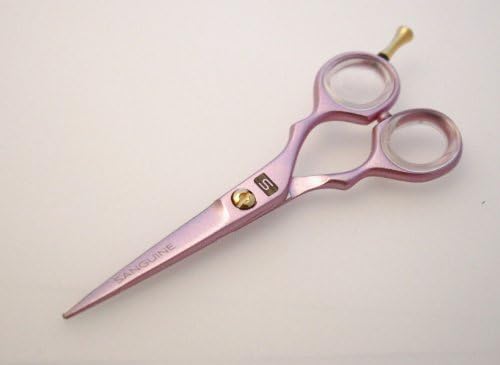 Комплет Професионални Ножици за Сечење Коса и Ножици за Разредување На Косата за Сите Типови Коса, Розови, Јапонски Ножици За Коса + Случај За Презентација