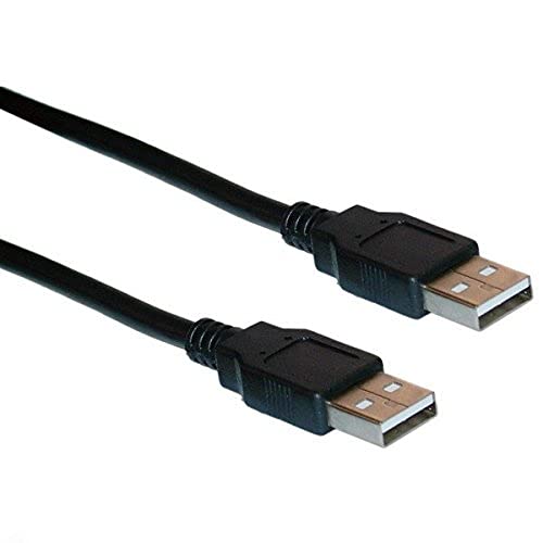 1,8m 6ft USB 2.0 AA машки до машки синхронизација на кабел за пренесување на податоци црна боја - Axgear