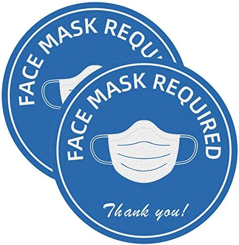 Потребни знаци за маска за деловни активности - Ве молиме, облечете ги декорациите за прозорецот за маска за лице Винил водоотпорен