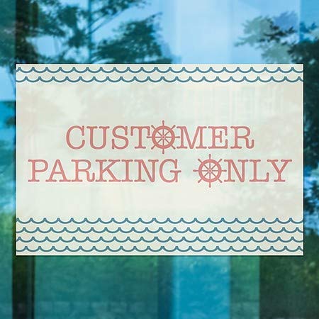 CGSignLab | Клиент Паркинг Само-Наутички Бран Јасен Прозорец Се Држат | 30 x20