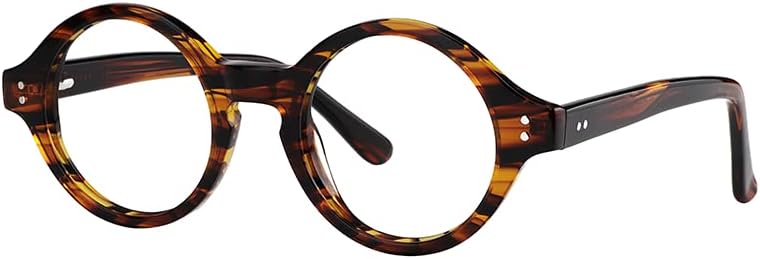 Читатели на Зеолул ретро ацетат околу очила за читање за жени со стандардна анти-рефлективна обвивка GIGGS FA0249-01