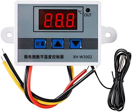2PCS W3002 Дигитален контролер на температурата 12V LED термостат термостат термостатор топлина ладна температура на термостат контролен