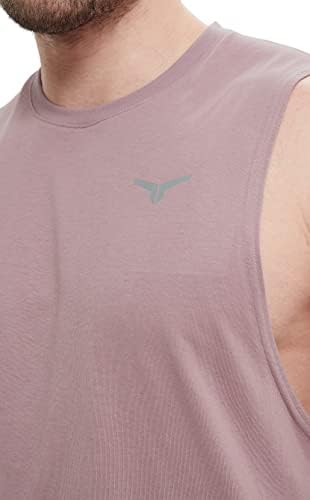 Проект титан машко верување за капки резервоарот за ракави без ракави маички за вежбање во салата за вежбање
