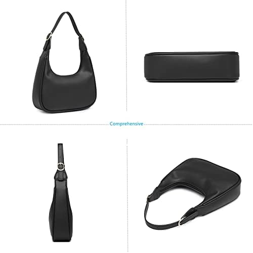 Барабум Ретро Класична Чанта За Рамо На Спојката Со Затворање На Патент За Жени