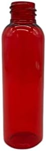 2 мл Црвена Космо пластични шишиња -12 Пакувајте празно шише за полнење - БПА бесплатно - есенцијални масла - ароматерапија | Бело притискање на капачето на дискот - на?