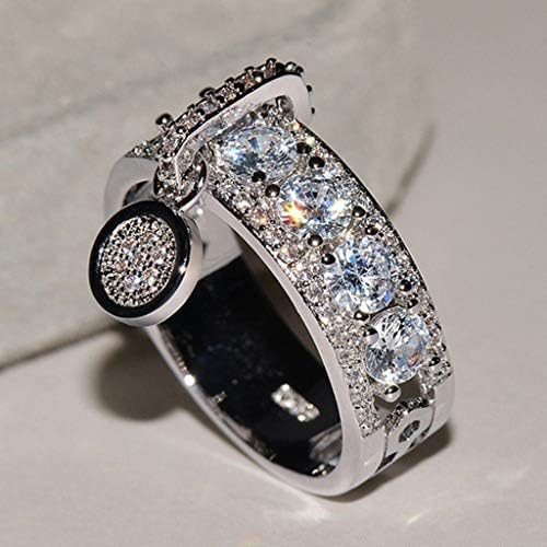 2023 година Нова личност Едноставна ретро -интапиран Rhinestone повеќебоен прстен дами накит животински прстени