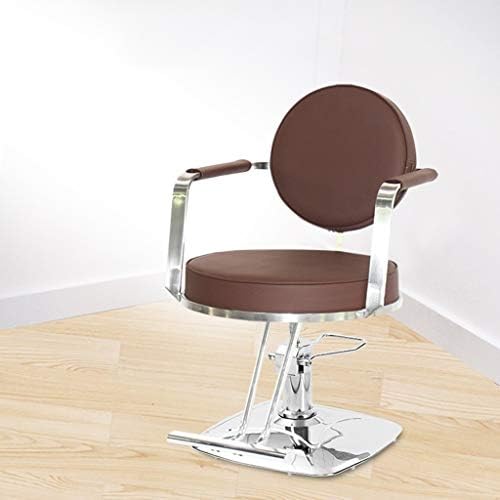 Барстоли, безброј столче за вртење на столче нето црвено столче салон за коса посветен столче столче столче со висока оценка за фризури за