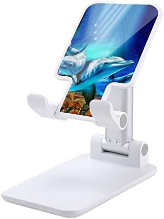 Прекрасни делфини печатени десктоп десктоп мобилен држач за прилагодливи додатоци за штанд за патници за патна канцеларија