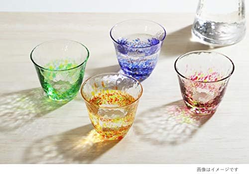 東洋 佐々 ガラス ガラス Toyo Sasaki Glass CN17703-D04 Студено стакло, боја на вода, чаша, шумска боја, безбедна машина за миење садови, направени во Јапонија,