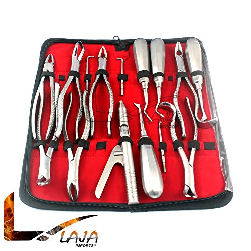 Увоз на Лаја - А разновиден сет од 15 парчиња стоматолошки инструменти