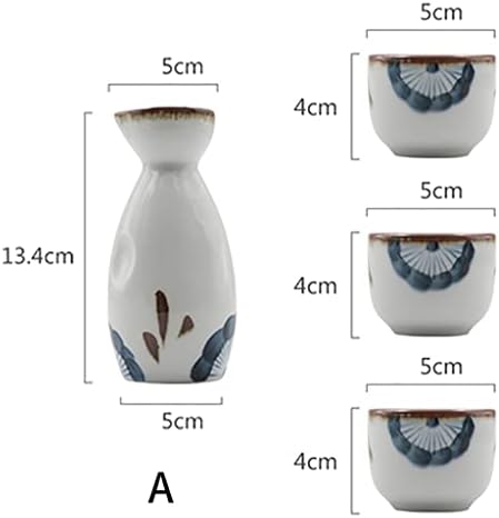 Yxbdn Јапонски керамички вино сет хотел ресторан мал вино сет бар алатка за раб