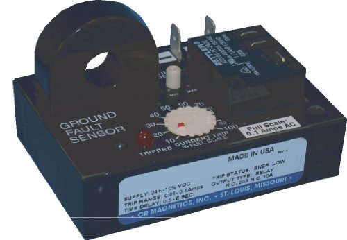 ЦР Магнетика ЦР7310-2-24Д -.011-X-CD-ELR-I Сензор За Заземјување Со Внатрешен Трансформатор, 24 VDC, Напојуван При Високо Патување,