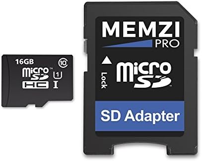 MEMZI PRO 16gb Класа 10 90MB / s Микро Sdhc Мемориска Картичка Со SD Адаптер За Ausdom Цртичка Камери