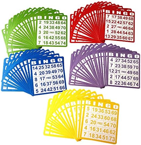 Јуанхе 100 Бинго Игра Картички, Бинго Сет, Бинго Хартија Игра Картички За Бинго Игри, Детска Партија Игри Со Карти, Училиште Училница Игри,
