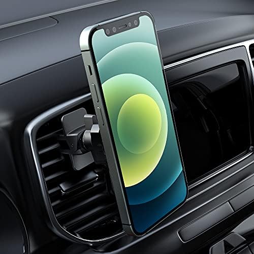 Полнач за безжични автомобили Sinjimoru за Magsafe, цврсти 360 степени ротација на автомобили држач за монтирање за Magsafe компатибилен со iPhone 12 & 13 & 14 серија, M-Doughnut