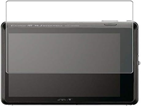 Puccy 3 пакет анти-сино светло заштитен филм на екранот, компатибилен со Sony Cyber-Shot-Shot DSC-TX100V TPU стража （Не заштитени