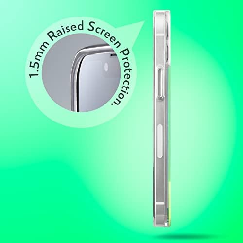 Течен Неонски Песок Течен Случај за iPhone 14 Pro Max-Заштита На Целото Тело Со Подигната Рамка