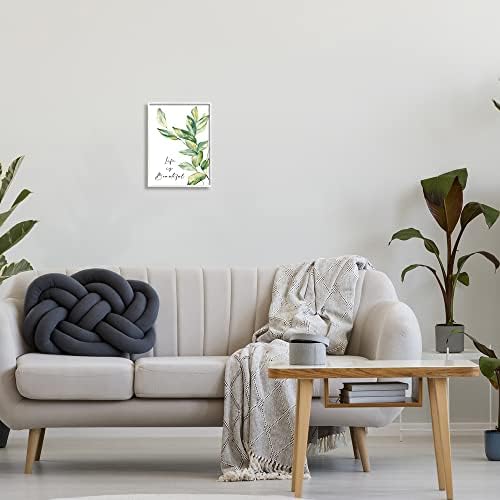 Lifeивотот на „Ступел индустрии“ е прекрасен ботанички лисја, симплистичко сликарство, дизајн од Лани Лорет