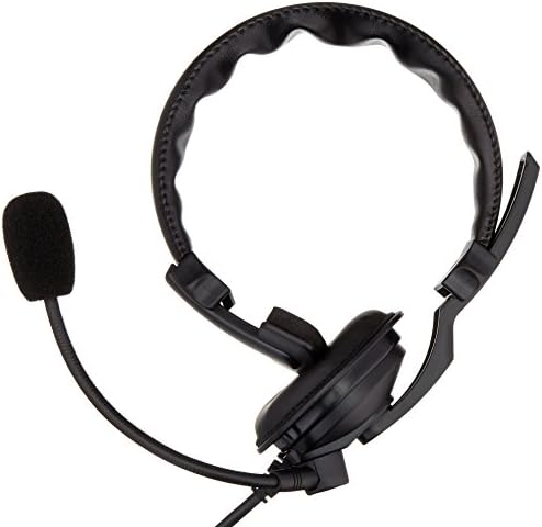 Кенвуд KHS7A Службени слушалки со мала тежина со микрофон на бум