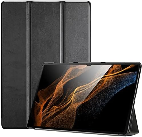 Procase 2 Pack Galaxy Tab S8 Ultra 14,6 инчи 2022 пакет заштитник на екранот со Galaxy Tab S8 Ultra Case 14,6 инчи 2022 Model X900 X906