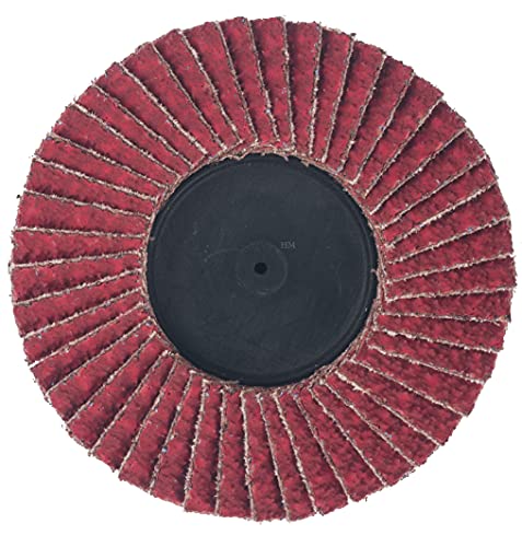 Weldcote 3 Roll-on Premium Ceramic Flap Disc, Grit-36 Type-27 за мелница за умре, пакет од 10