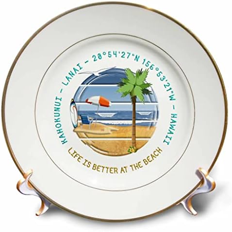 3дроза Американски плажи-кахокунуи, Ланаи, хаваи летна авантура подарок-Плочи