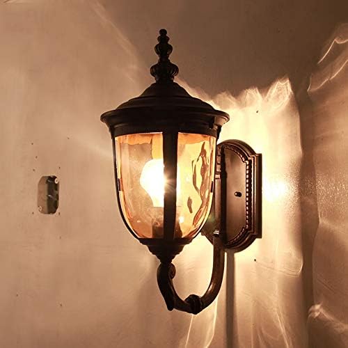 Oxvue Outdoor wallидна ламба водоотпорна 'рѓа-докажана балконска ламба мода креативна личност wallидна ламба аголна ламба патека за дожд
