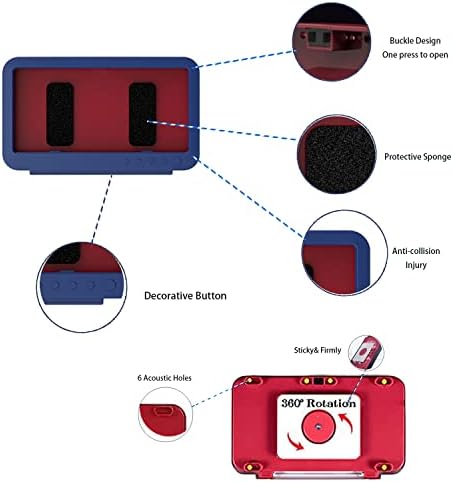 Телефонски држач за туширање водоотпорна кутија, 360 ротирачки wallид монтирање на туш Телефонски случај против магла HD HD висока чувствителност
