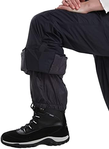 Изолирани топло снежни панталони на Phibee, водоотпорни комбинезони за дишење на скијачки биб