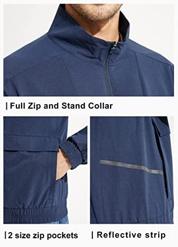 Либин Машка upf 50+ целосна поштенска лесна јакна со качулка со долги ракави за ладење со риболов за пешачење во џеб