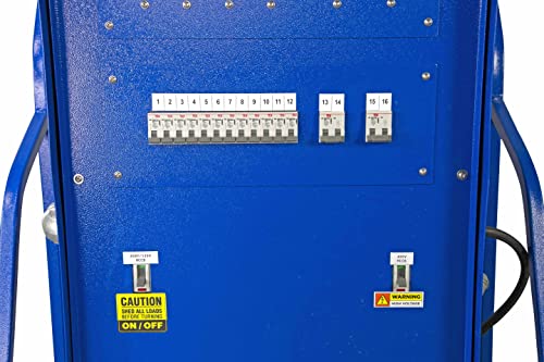Дистрибуција на привремена моќност од 25 kVA - 480V до 120/240V 1ph - рецепт - 25 'кабел - N3R