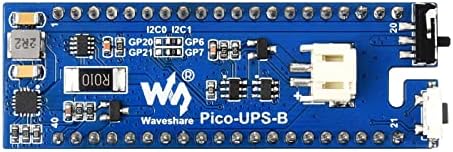 5V I2C Uninterruptible Power Supply UPS Module Breakout Shield HAT Starter Kit for RPI Raspberry Pi PICO W H WH RP2040 Expansion Board