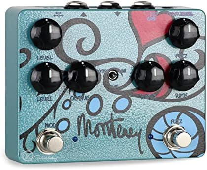 Keeley Monterey Rotary Fuzz Vibe Effect Effects Pedal, Multi
